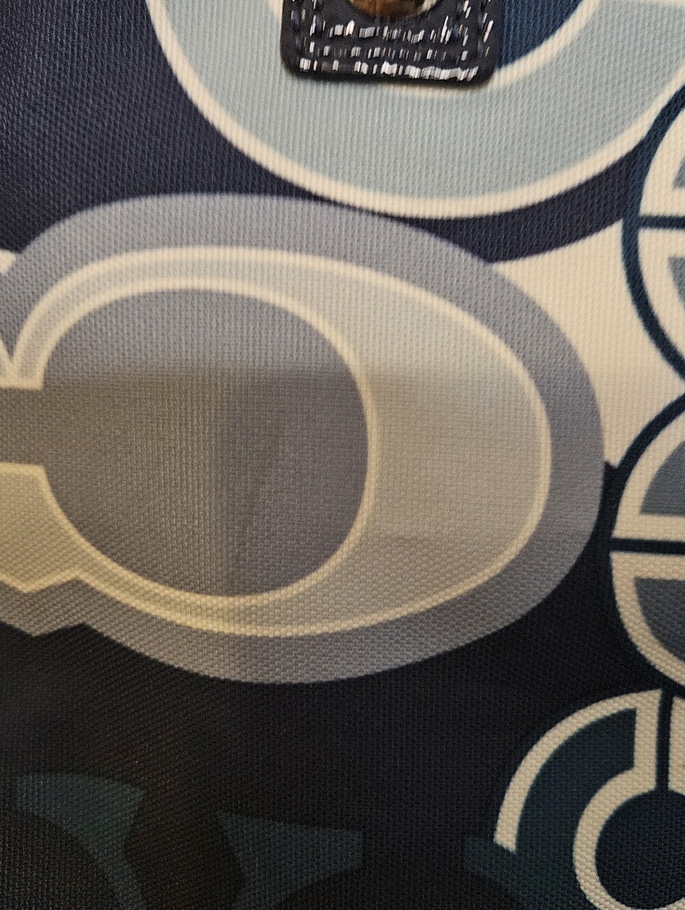 Coach Poppy Glam Tote in Denim - Picture 3 of 13
